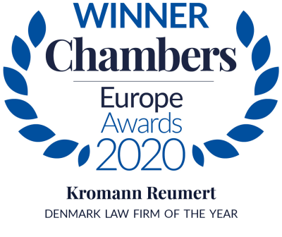 Kromann Reumert - Winner Chambers Europe - 2020.